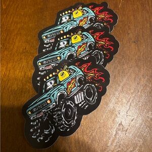 Dutch Bros “Truckin’ Ahead” sticker. January 2025. Exclusive to FL & NV.